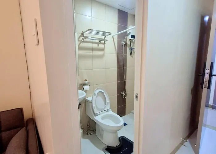 شقة فندقية Amira Chateau At Victoria Sports Tower Beside Gma Kamuning Mrt Station With Free Pool And Gym Access مانيلا